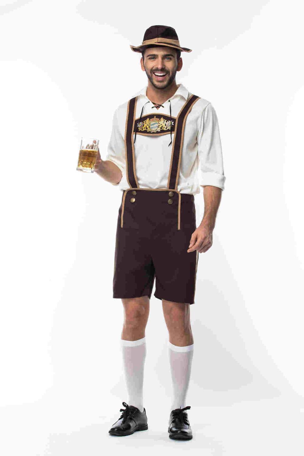 Max Müller - Traditionelles Oktoberfest - Lederhosen + Hemd + Hut