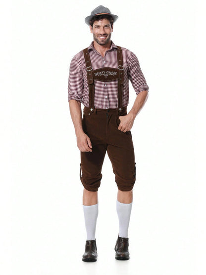 Max Müller - Traditionelles Oktoberfest - Lederhosen + Hemd + Hut