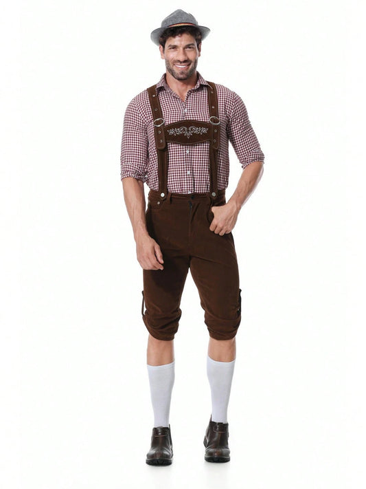 Max Müller - Traditionelles Oktoberfest - Lederhosen + Hemd + Hut