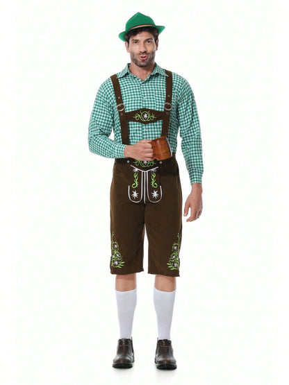 Max Müller - Traditionelles Oktoberfest - Lederhosen + Hemd + Hut