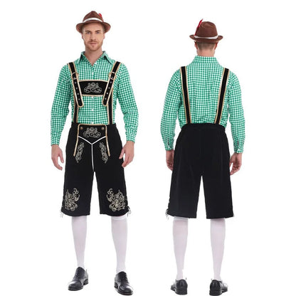 Jakub Nowak - Traditionelles Oktoberfest - Lederhosen + Hemd + Hut