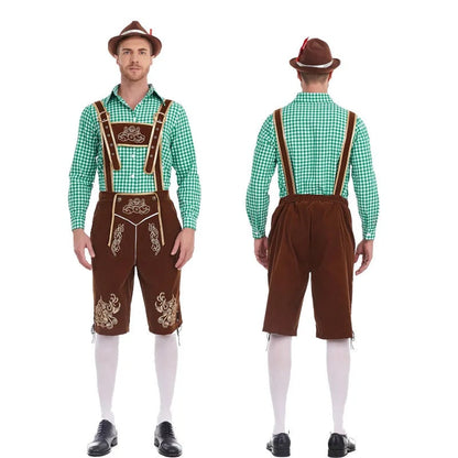 Jakub Nowak - Traditionelles Oktoberfest - Lederhosen + Hemd + Hut